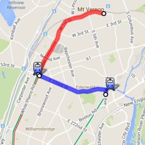 Bronx Dollar Van Map