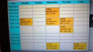 An excellent, albeit light, schedule.