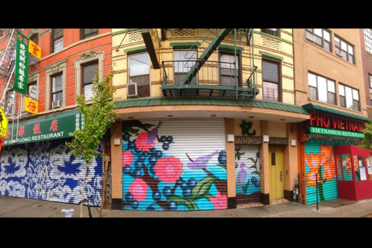 Photograph of The 100 Gates project